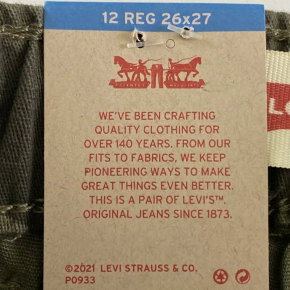 Boys Levi's Camo Jogger Pants - Picture 6 of 10
